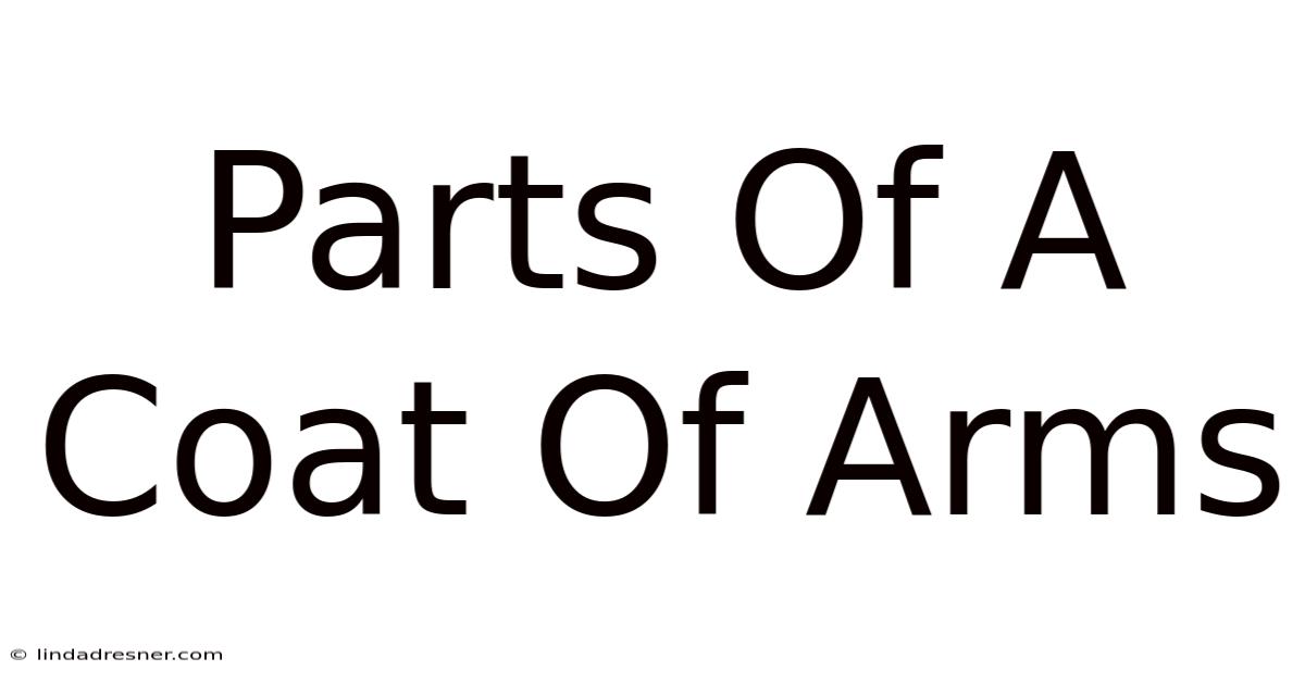 Parts Of A Coat Of Arms